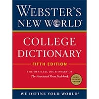 Webster’s. Logo.